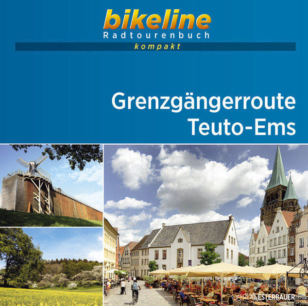 bikeline Radtourenbuch kompakt Grenzgängerroute Teuto-Ems main product photo