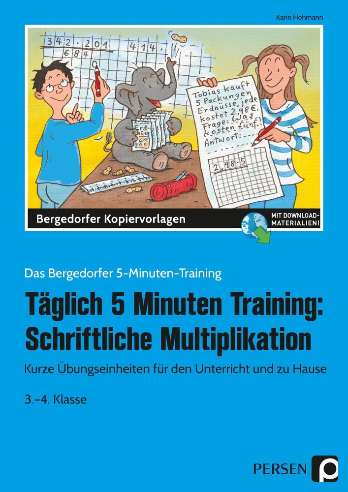 Tägl. 5 Minuten Training: Schriftl. Multiplikation main product photo