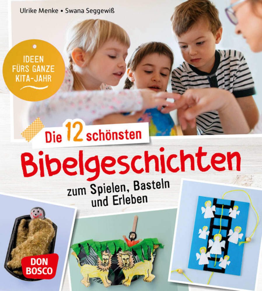 Die 12 schönsten Bibelgeschichten zum Spielen, Basteln und Erleben main product photo