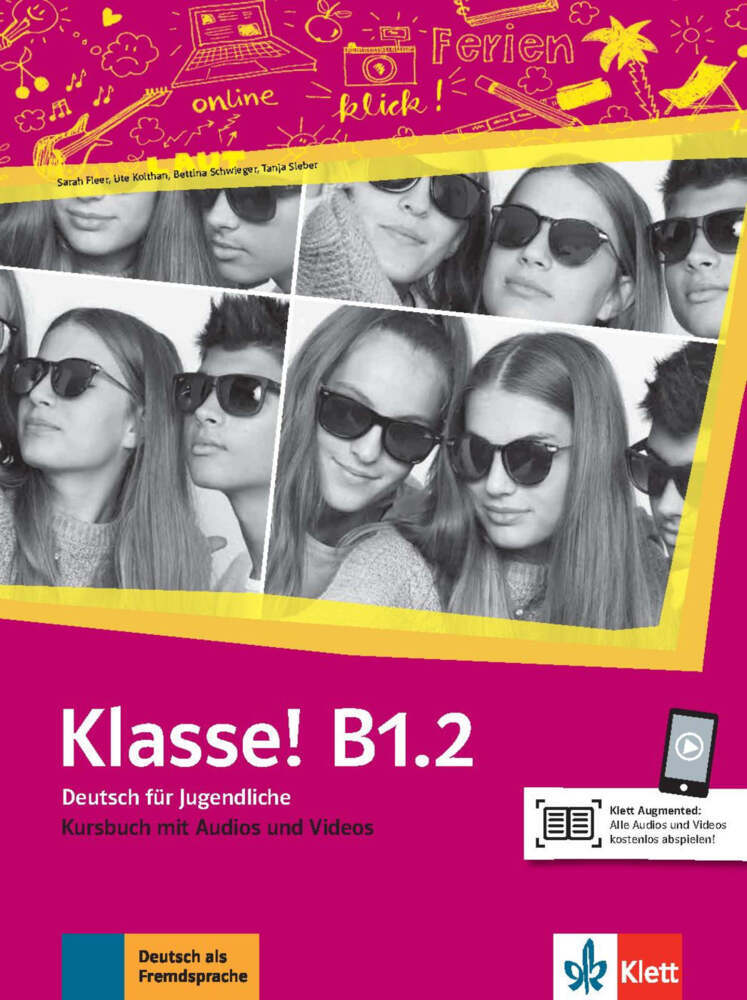Klasse! B1.2 Kursbuch mit Audios und Videos zum Download main product photo