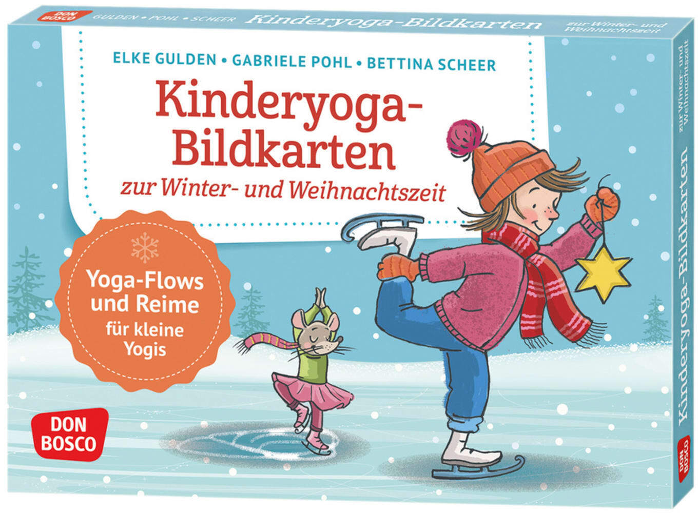 Kinderyoga-Bildkarten zur Winter- und Weihnachtszeit main product photo