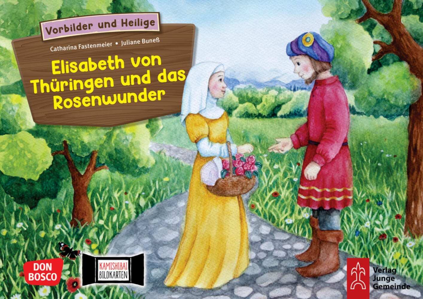 Elisabeth von Thüringen und das Rosenwunder. Kamishibai Bildkartenset main product photo
