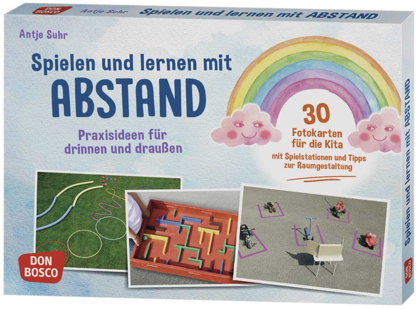 Spielen und lernen mit Abstand - Praxisideen für drinnen und draußen main product photo