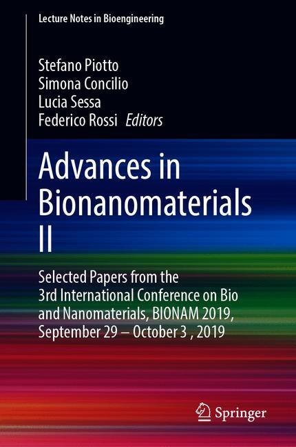Advances in Bionanomaterials II main product photo