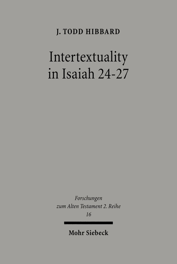 Intertextuality in Isaiah 24-27 main product photo
