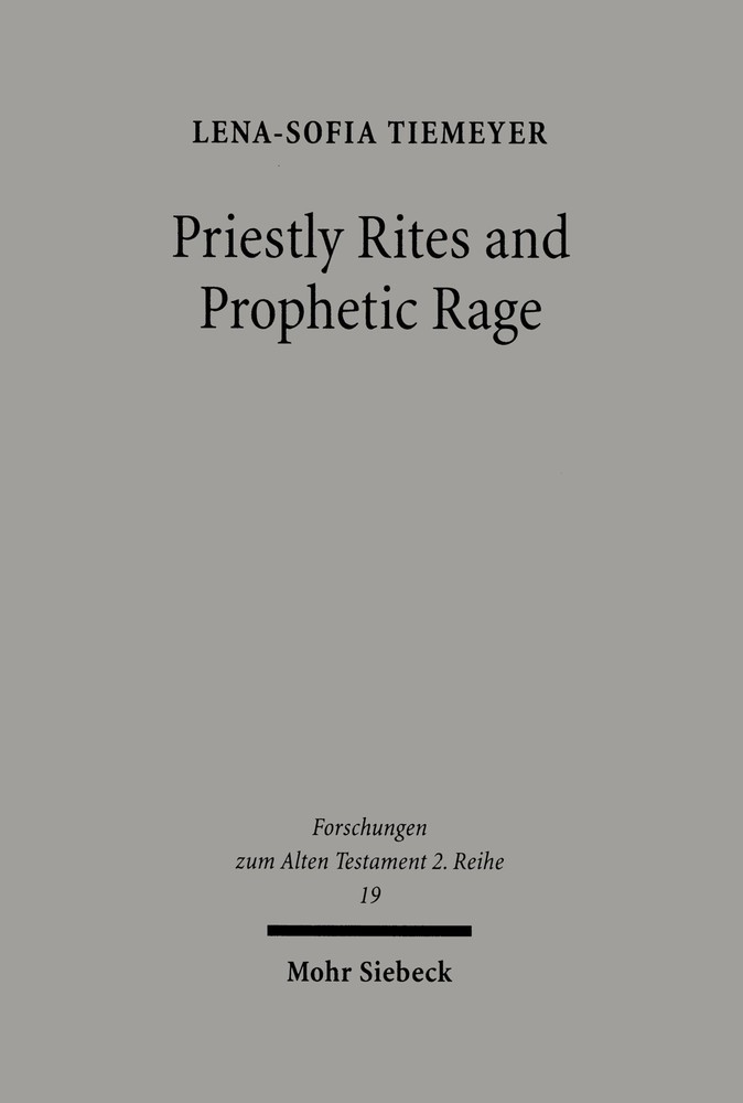 Priestly Rites and Prophetic Rage main product photo