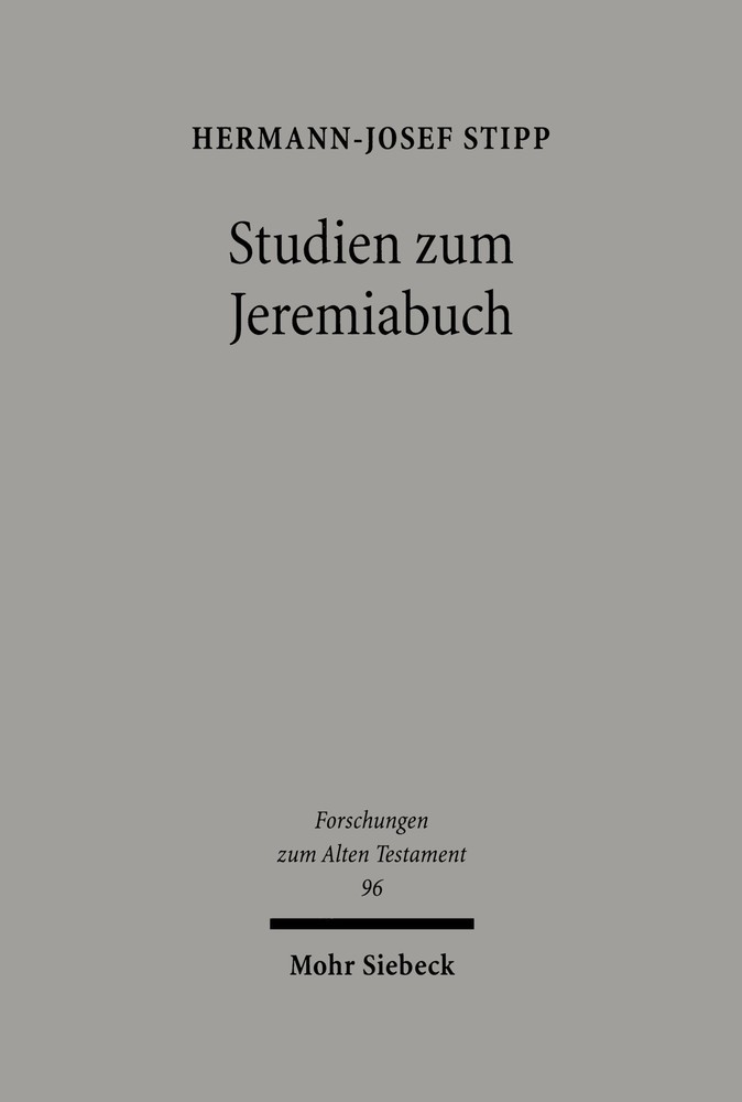 Studien zum Jeremiabuch main product photo