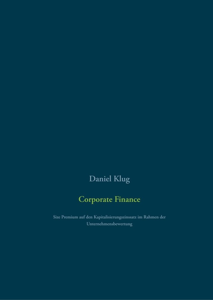 Corporate Finance main product photo