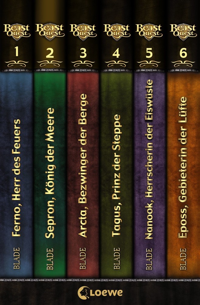 Beast Quest (Band 1-6) main product photo