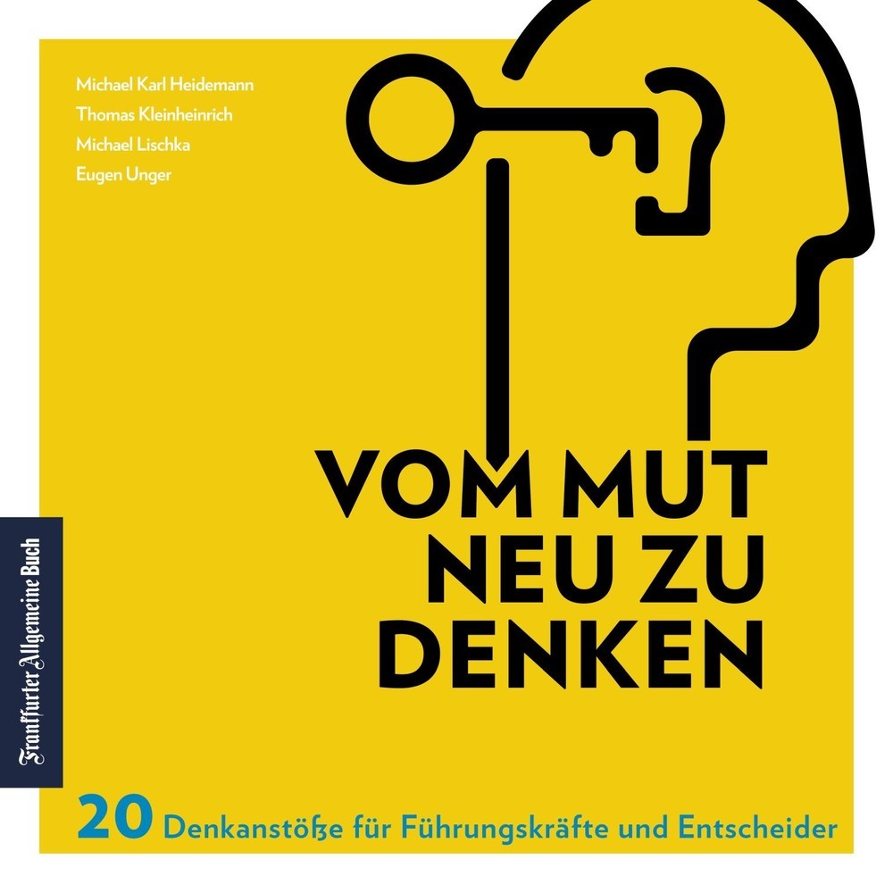 Vom Mut neu zu denken main product photo