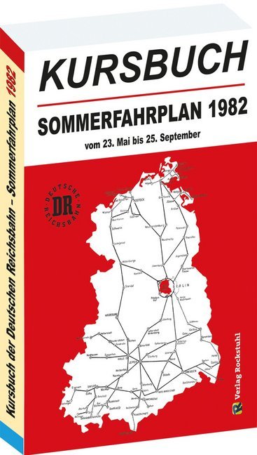 Kursbuch der Deutschen Reichsbahn - Sommerfahrplan 1982 main product photo