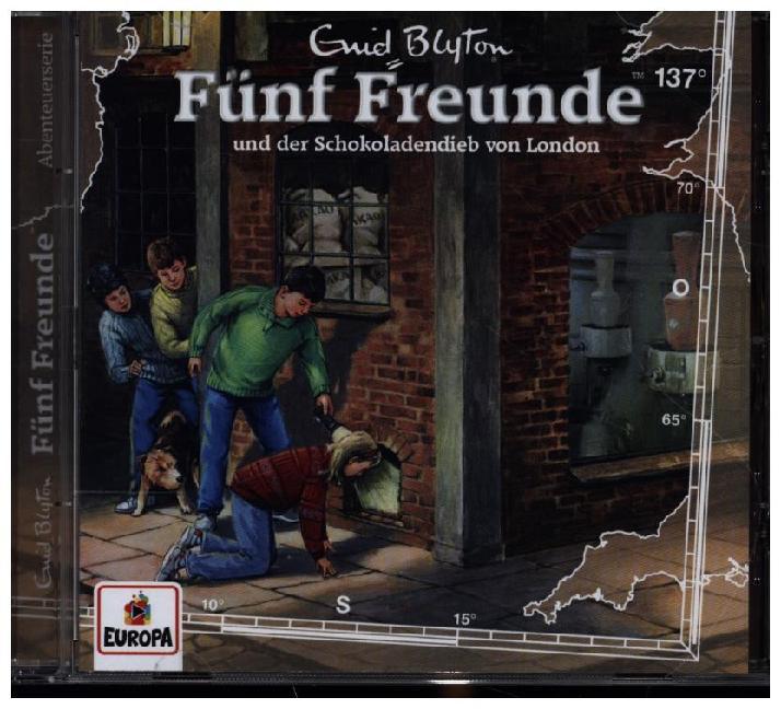 Fünf Freunde - und der Schokoladendieb von London, 1 Audio-CD main product photo
