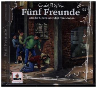 Fünf Freunde - und der Schokoladendieb von London, 1 Audio-CD