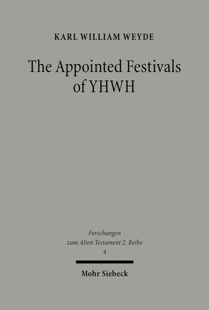 The Appointed Festivals of YHWH main product photo