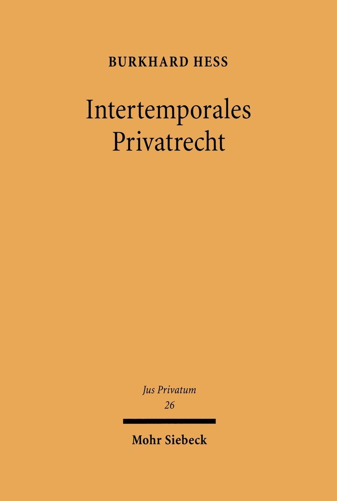 Intertemporales Privatrecht main product photo
