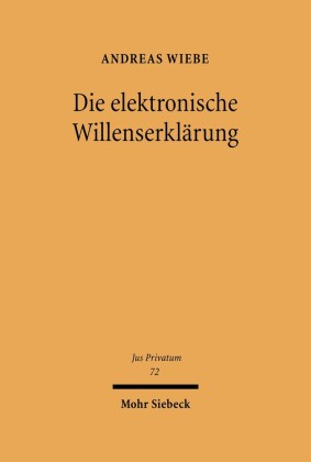 Die elektronische Willenserklärung