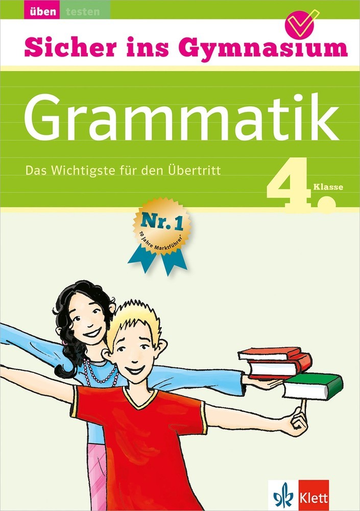 Klett Sicher ins Gymnasium Grammatik 4. Klasse main product photo