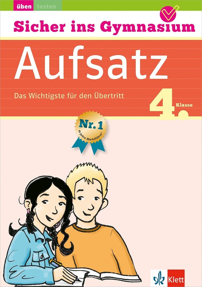 Klett Sicher ins Gymnasium Aufsatz 4. Klasse main product photo