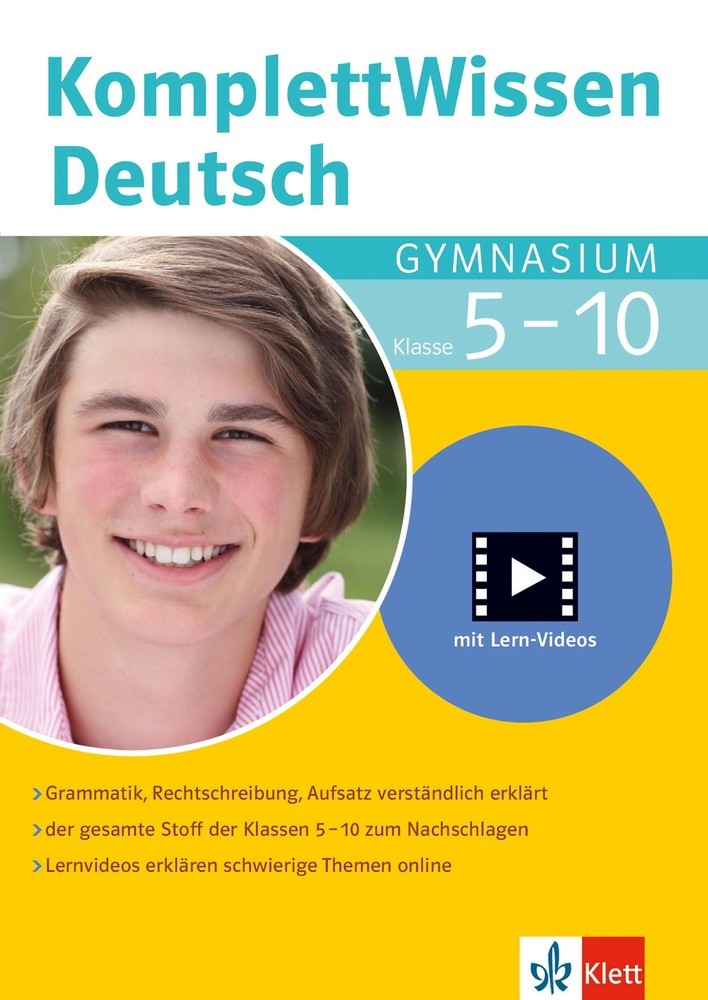 Klett KomplettWissen Deutsch Gymnasium main product photo