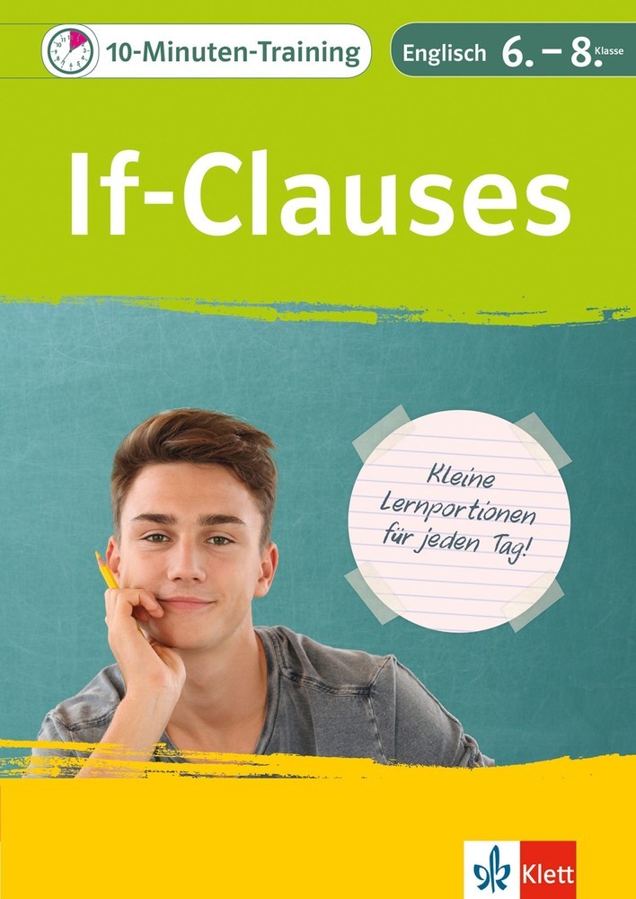Klett 10-Minuten-Training Englisch Grammatik If-Clauses 6.-8. Klasse main product photo