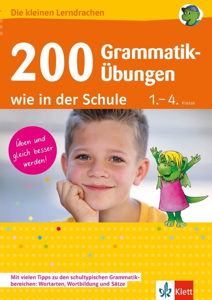 Klett 200 Grammatik-Übungen wie in der Schule main product photo