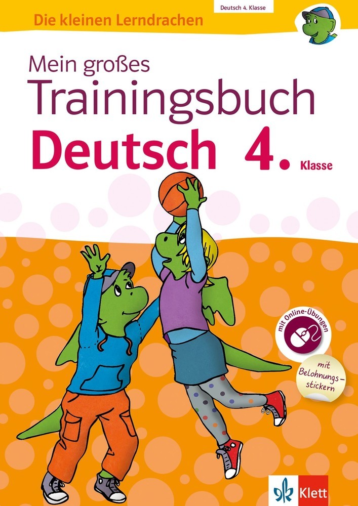Klett Mein großes Trainingsbuch Deutsch 4. Klasse main product photo