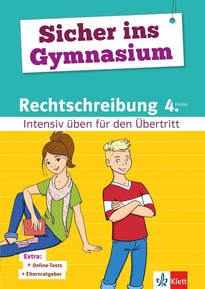 Klett Sicher ins Gymnasium Rechtschreibung 4. Klasse main product photo