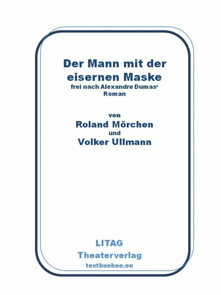 Der Mann mit der eisernen Maske main product photo
