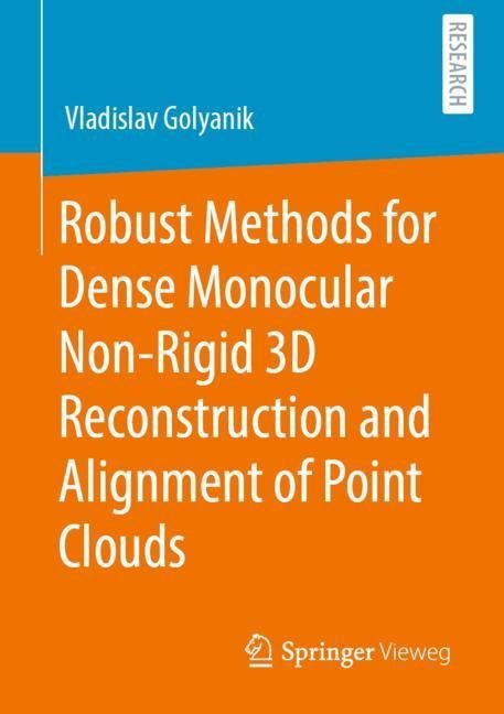 Robust Methods for Dense Monocular Non-Rigid 3D Reconstruction and Alignment of Point Clouds main product photo