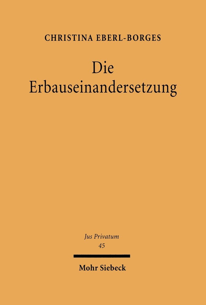 Die Erbauseinandersetzung main product photo