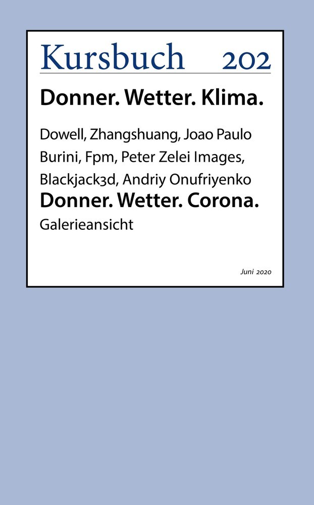 Donner. Wetter. Corona. main product photo