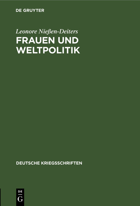 Frauen und Weltpolitik main product photo