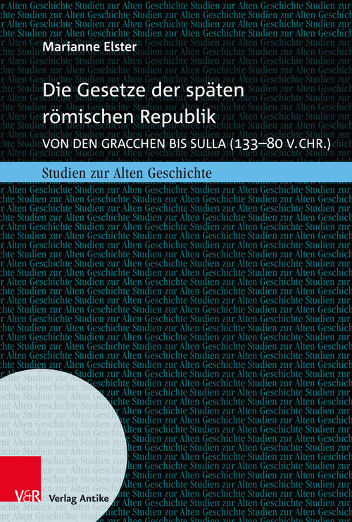 Die Gesetze der späten römischen Republik main product photo