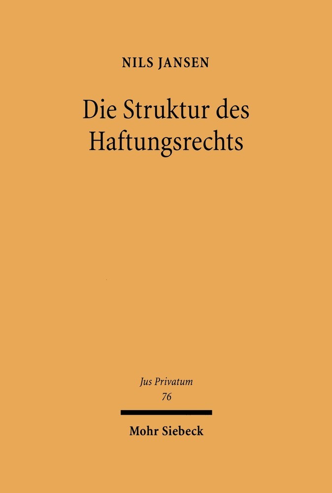 Die Struktur des Haftungsrechts main product photo