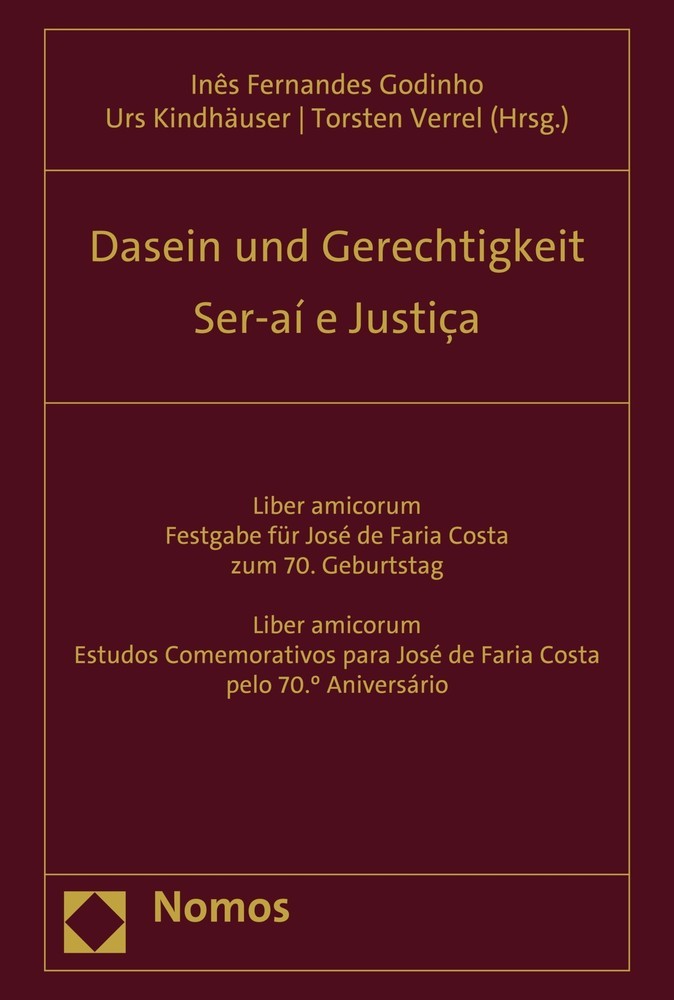 Dasein und Gerechtigkeit | Ser-aí e Justiça main product photo
