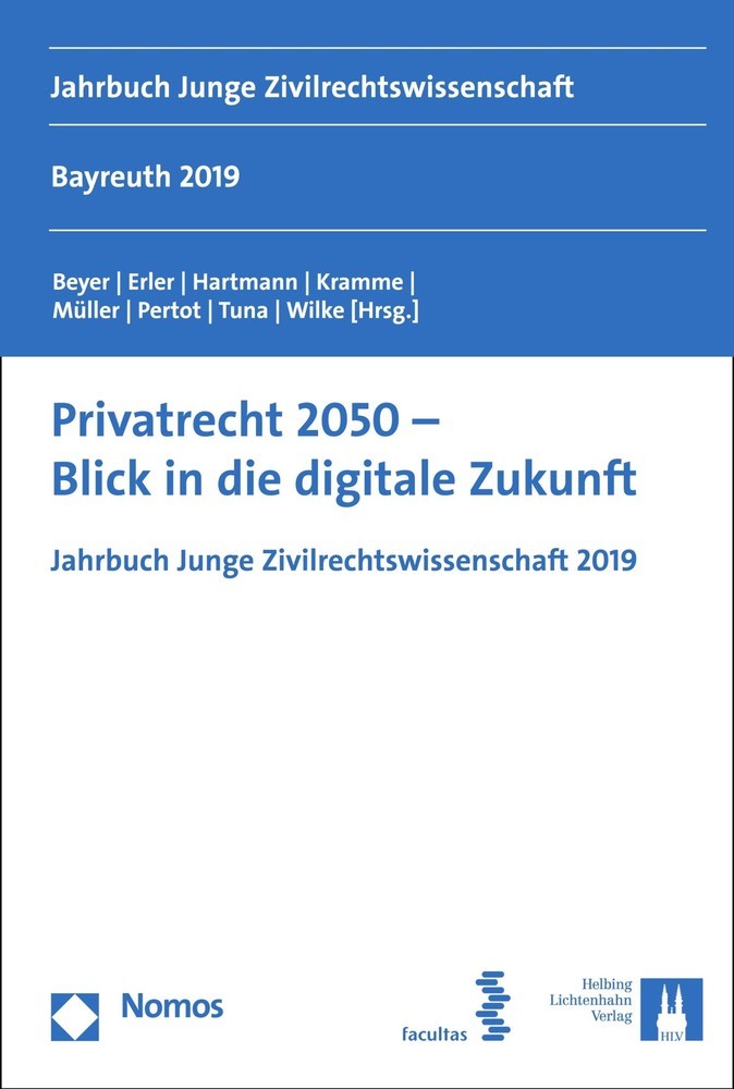 Privatrecht 2050 - Blick in die digitale Zukunft main product photo