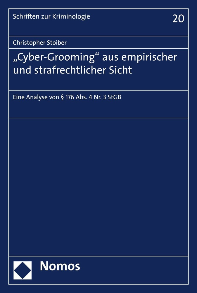 'Cyber-Grooming' aus empirischer und strafrechtlicher Sicht main product photo
