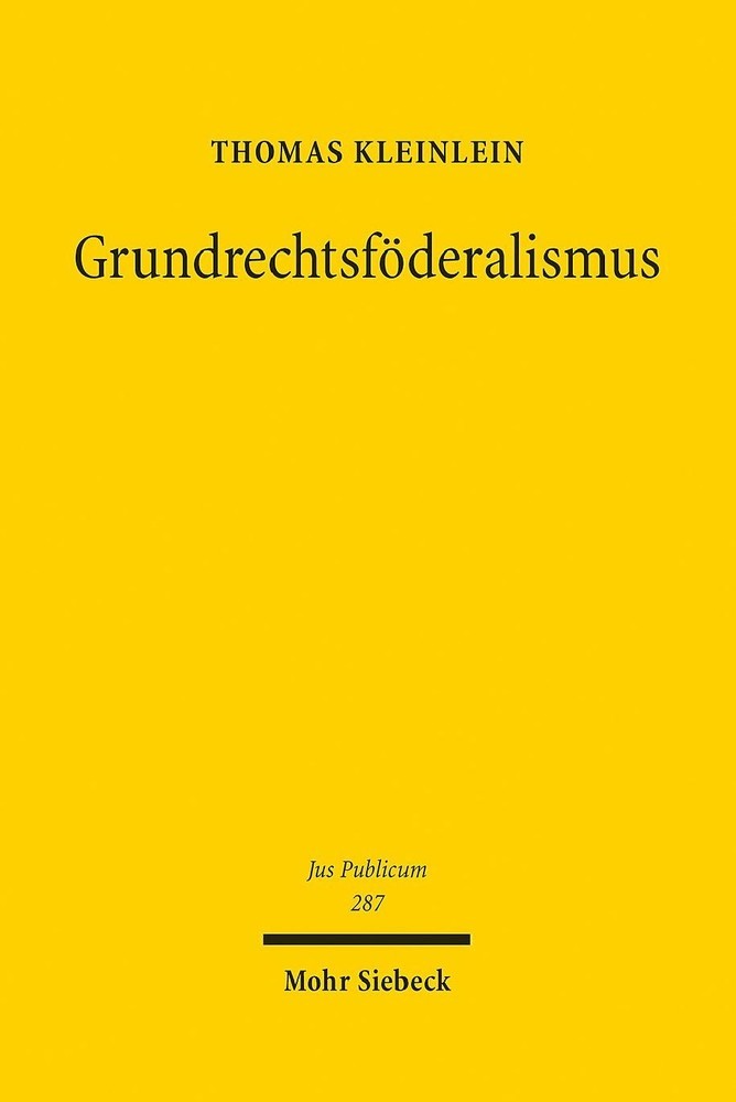 Grundrechtsföderalismus main product photo