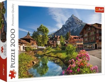 Die Alpen im Sommer (Puzzle)