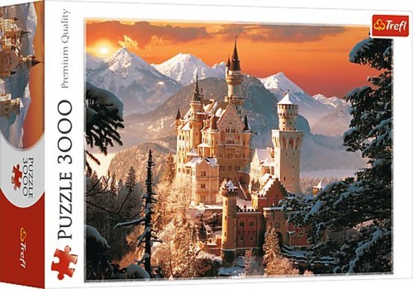 Neuschwanstein im Winter (Puzzle) main product photo