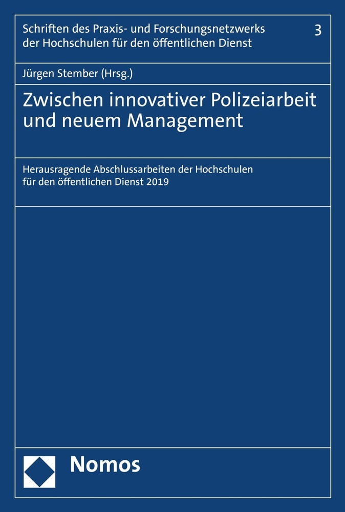 Zwischen innovativer Polizeiarbeit und neuem Management main product photo