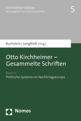 Otto Kirchheimer - Gesammelte Schriften main product photo