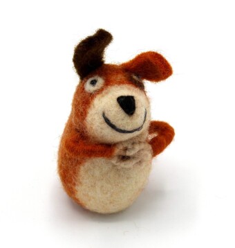 Hund 8 cm zum Verschenken