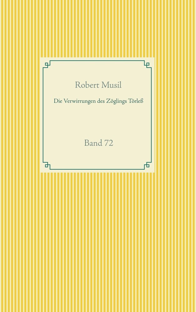 Die Verwirrungen des Zöglings Törleß main product photo