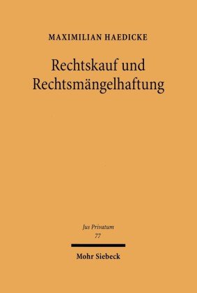 Rechtskauf und Rechtsmängelhaftung