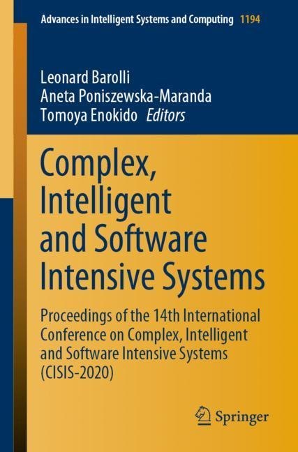 Complex, Intelligent and Software Intensive Systems main product photo