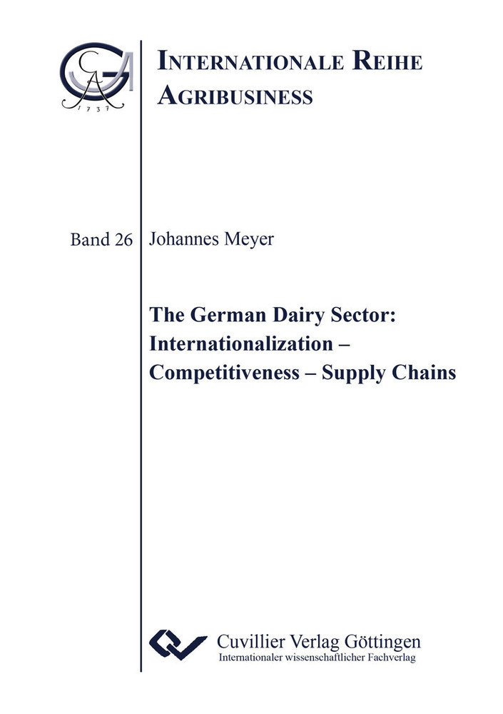 The German Dairy Sector: Internationalization – Competitiveness – Supply Chains main product photo
