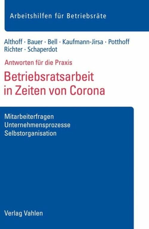 Betriebsratsarbeit in Zeiten von Corona main product photo