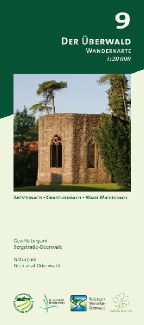 Odenwald Freizeitkarte Der Überwald main product photo