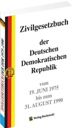 Zivilgesetzbuch der DDR 1975-1990